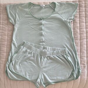 Lake Pajamas Pima Shorts Set